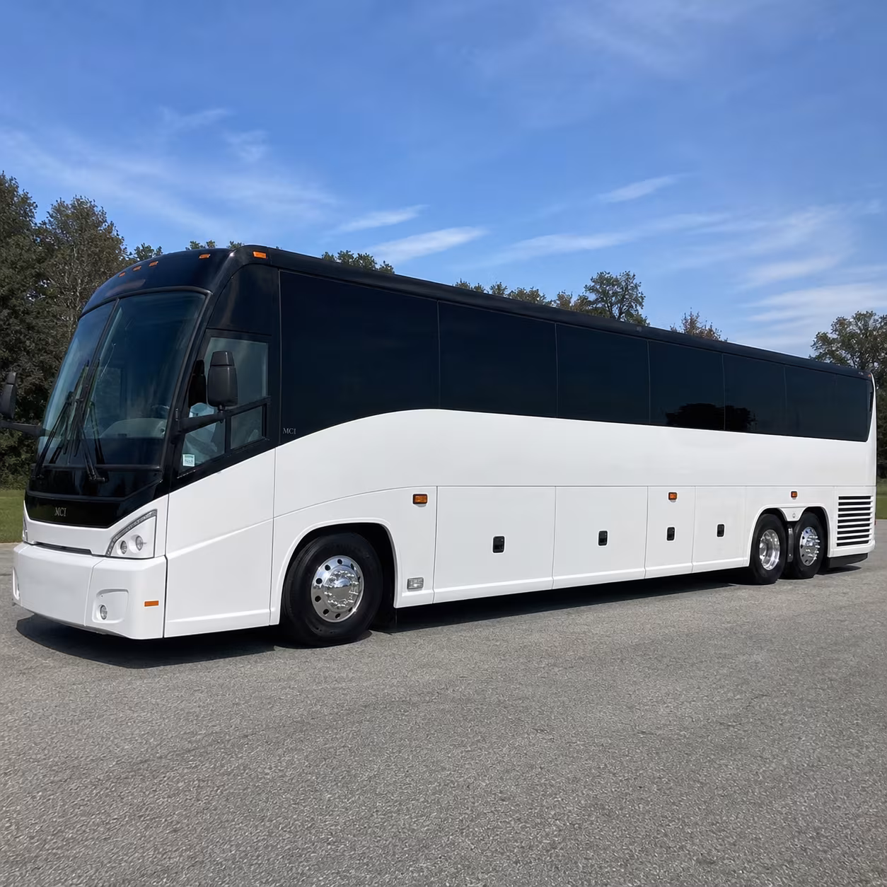 buena park charter bus rental exterior