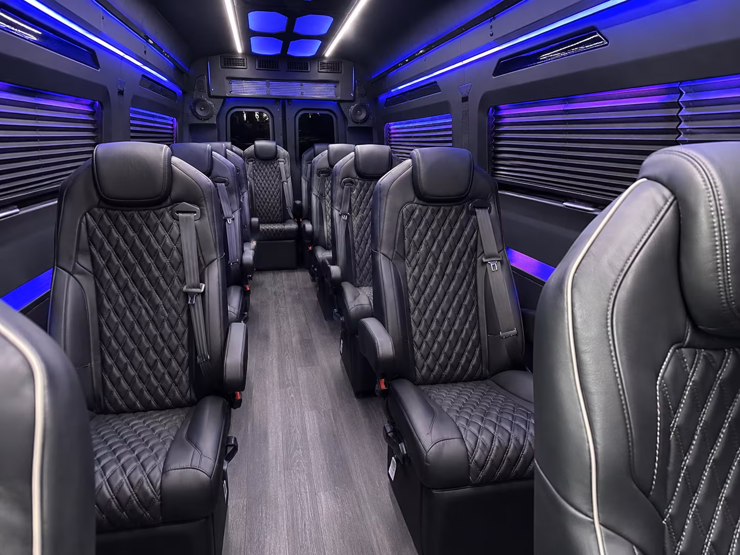 buena park school event transportation onboard seating
